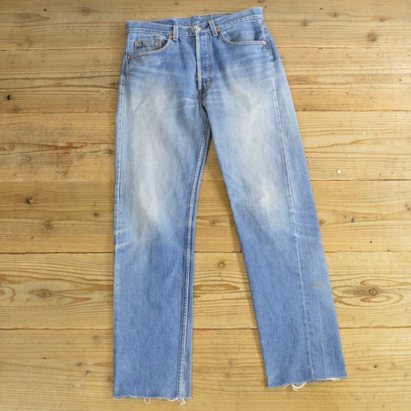 Levi's リーバイス 501 デニム ジーンズ カットオフ USA製 【W31】 - HARVEST