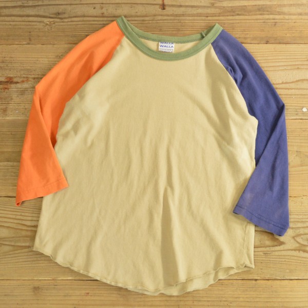 WALLA WALLA SPORT Raglan T-Shirts MADE IN USA 【Medium】 - HARVEST