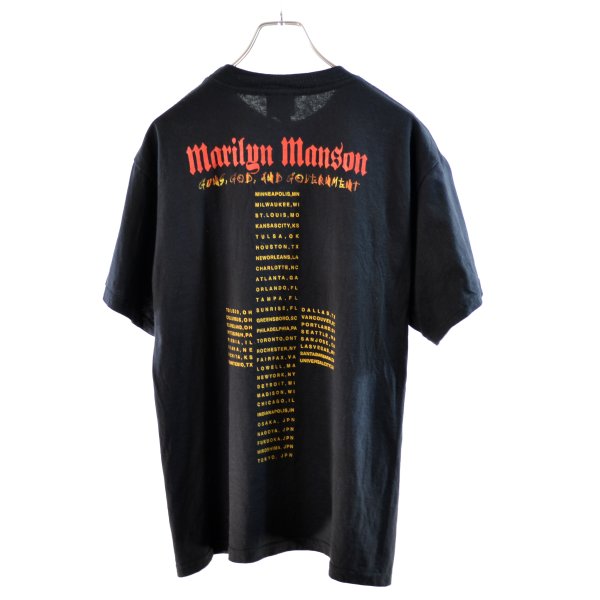 MARILYN MANSON マリリンマンソン ロックTシャツ【Mサイズ】 - HARVEST
