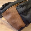 画像4: 80s EAST PAK Leather×Nylon Waist Bag (4)