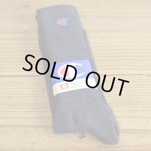 画像: Champion Cotton Socks MADE IN USA Dead Stock 【Navy】