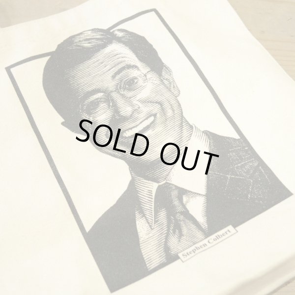 画像2: BARNES&NOBLE "Stephen Colbert" Canvas Tote Bag (2)