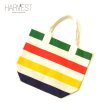 画像1: Unknown Cotton Border Tote Bag (1)