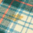 画像3: 60s Paris Old Wool Check Blanket (3)