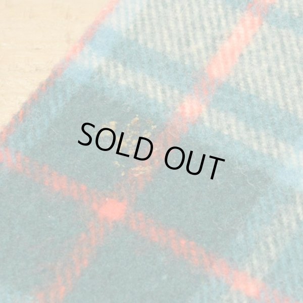 画像5: 60s Paris Old Wool Check Blanket (5)