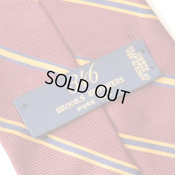 画像3: Brooks Brothers Bias Stripe Necktie (3)