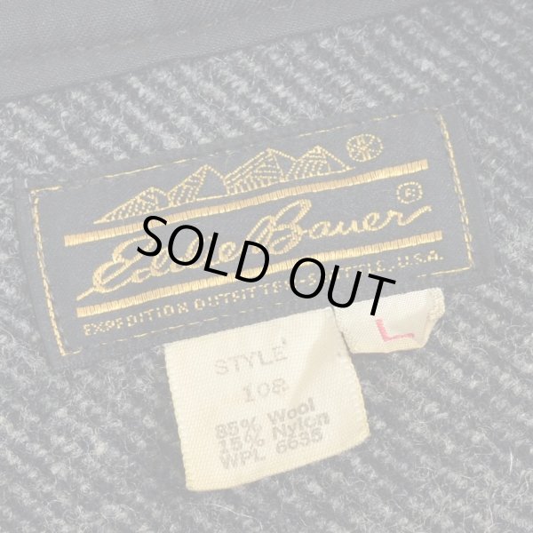 画像3: Eddie Bauer エディバウアー ウールシャツジャケット 【Lサイズ】 (3)