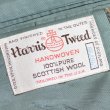 画像4: Harris Tweed ウールツイード テーラードジャケット 【約 Mサイズ】 (4)