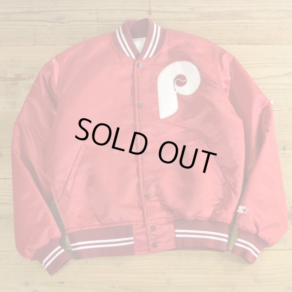 画像1: STARTER Philadelphia Phillies Stadium Jacket MADE IN USA 【Medium】 (1)