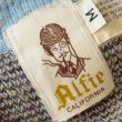 画像3: 70s Alfie Mohair V-Neck Pattern Sweater (3)