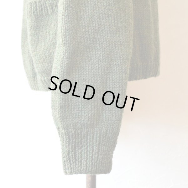 画像5: Hand Knit Wool Cardigan (5)