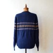 画像2: Reed st James Wool Pattern Crew Sweater  【SALE】 (2)