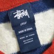 画像3: STUSSY ステューシー ボーダーセーター 【約 Mサイズ】 (3)