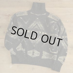 画像: Polo Ralph Lauren Native Pattern Turtle Neck Sweater