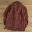 画像2: 70s CAMPUS Shawl Collar Mix Knit Cardigan (2)