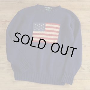 画像: Polo Ralph Lauren American Flag Cotton Knit Sweater