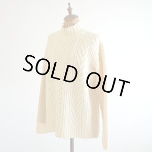 画像: LAUREN Ralph Cable Knit Hi-Neck Sweater