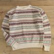 画像1: IZOD Cotton Knit FairIsle Pattern Sweater (1)