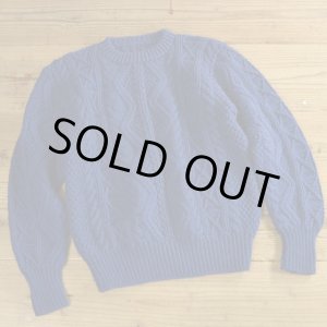 画像: Unknown Wool Fisherman Sweater 【Large】