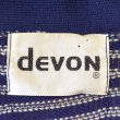 画像3: devon Half Border Knit Cardigan 【レディース】 (3)