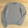 画像2: Ralph Lauren Cable Knit Sweater (2)