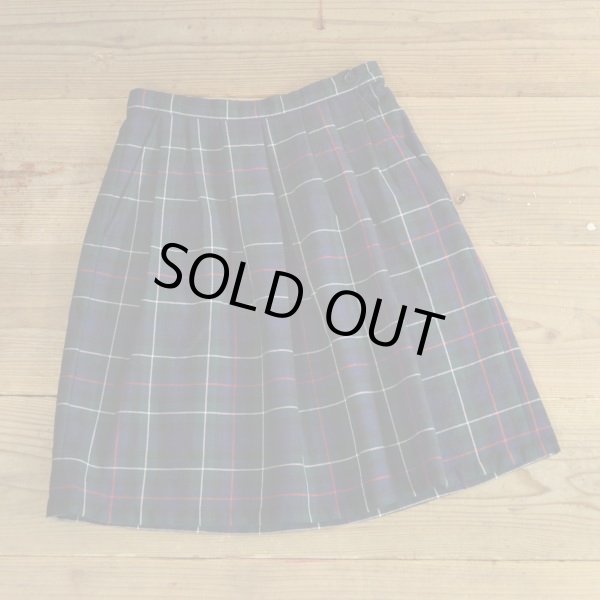 画像1: CHARTER CLUB Wool Check Skirt 【Ladys】 (1)