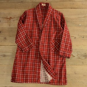 画像: 60s Hadson Flannel Check Gown 【Ladys】