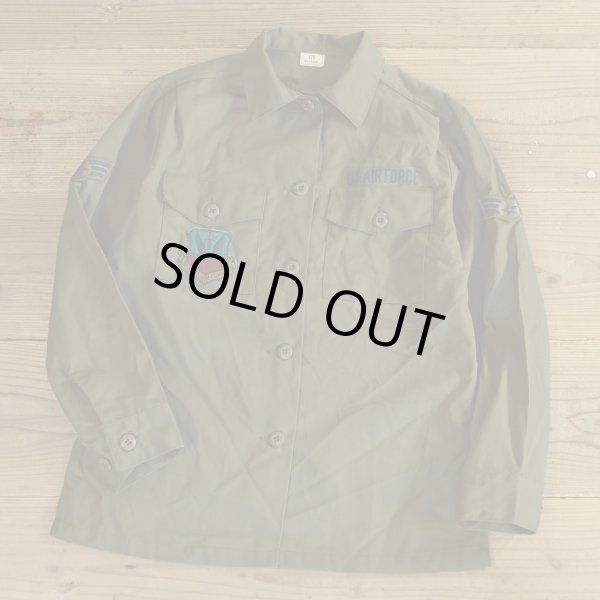 画像1: 1986 US ARMY Military Shirts 【Ladys】 (1)