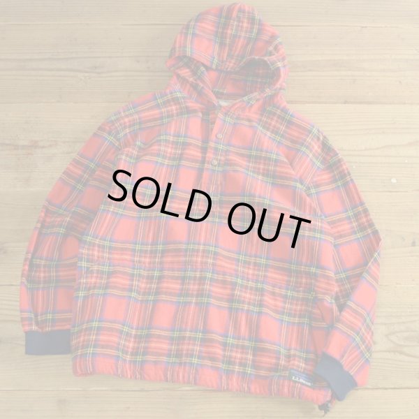 画像1: L.L.Bean Flannel Check Anorak Parka MADE IN USA 【Ladys】 (1)