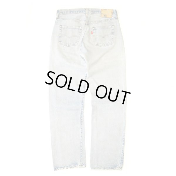 画像2: 80s Levi`s 501 Red Line Denim Pants with Damage (2)