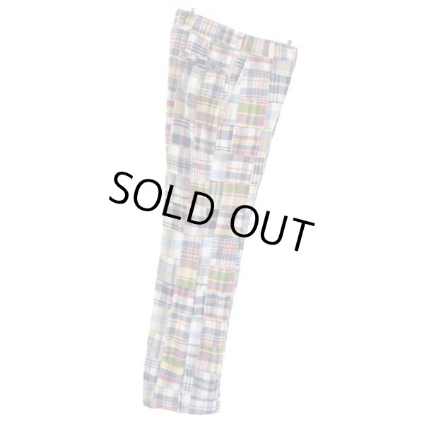 画像1: Unknown オールド パッチワークパンツ 【約 W31】 (1)