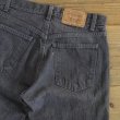 画像1: Levi's 505 Stripe Black Denim Pants (1)