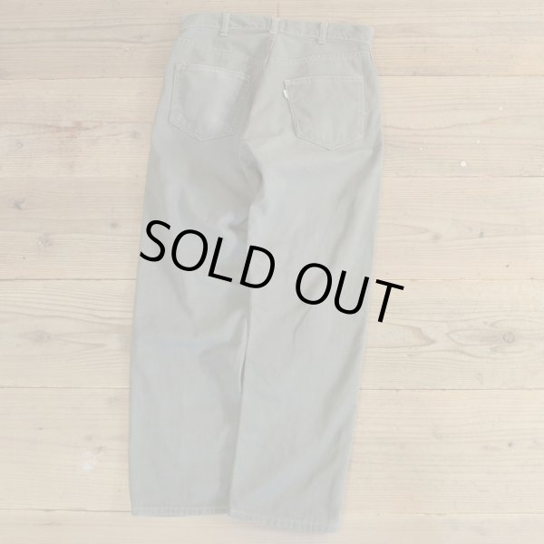 画像2: 60-70s Levi's Cotton Twill Pants (2)