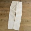 画像2: Wrangler 936 SLIM FIT White Denim Pants Dead Stock (2)