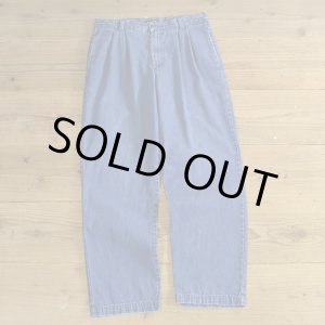 画像: DOCKERS Denim Tuck Pants 【W32】