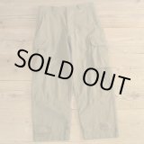 画像: 60s French Military M-47 Cargo Pants 【W33】