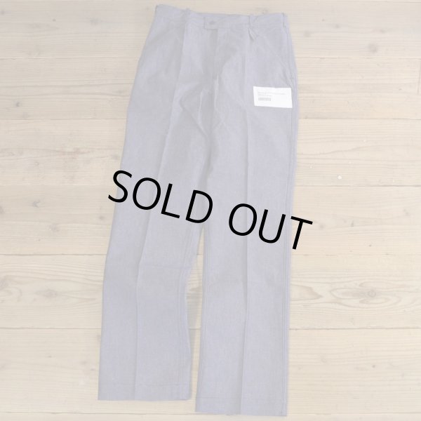 画像1: French Military Denim Trousers Dead Stock 【W32】 (1)