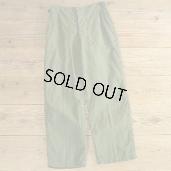 画像1: 50s US ARMY 13 Star Baker Pants 【W31】 (1)
