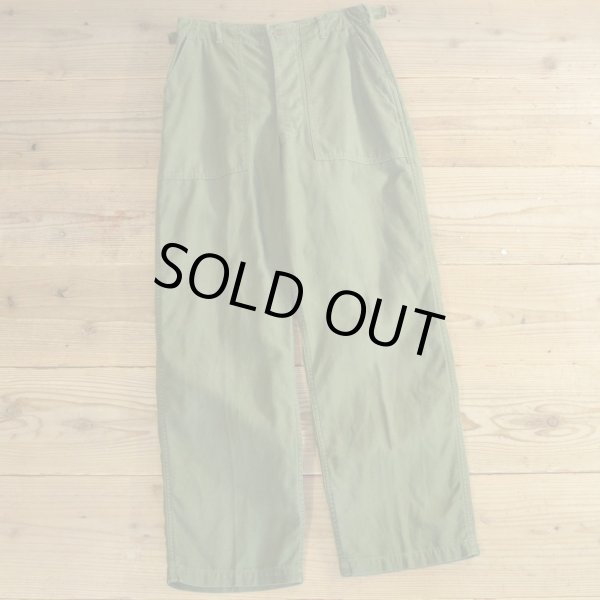 画像1: 50s US ARMY 13 Star Baker Pants 【W31】 (1)