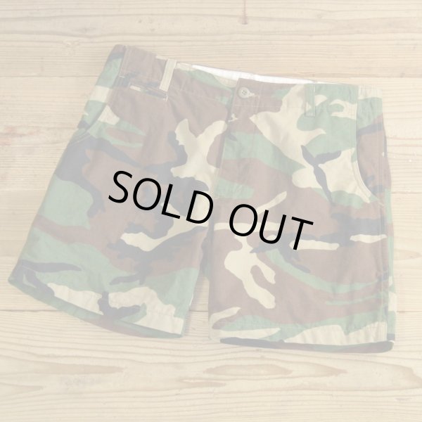 画像1: Unknown Camouflage Short Pants MADE IN USA 【W35】 (1)