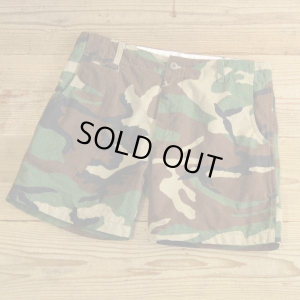 画像1: Unknown Camouflage Short Pants MADE IN USA 【W35】 (1)