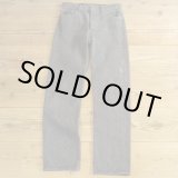 画像: Levi's 501 Black Denim Pants MADE IN USA 【W30】