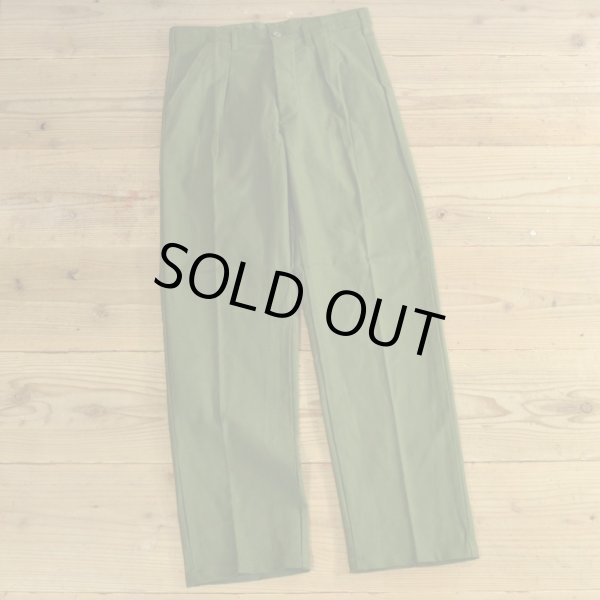 画像1: Sweden Military Utility Pants Dead Stock 【W31】 (1)