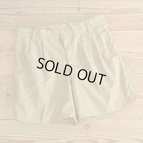 画像1: Italian Military Tuck Short Pants Dead Stock 【W31】 (1)