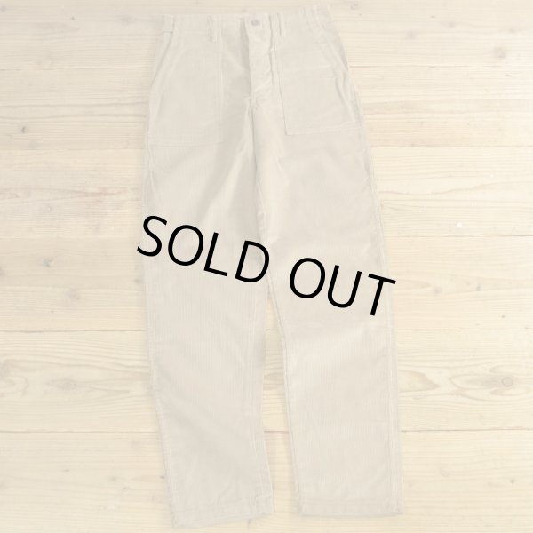 画像1: Corduroy Baker Pants Dead Stock MADE IN USA 【W30】 (1)