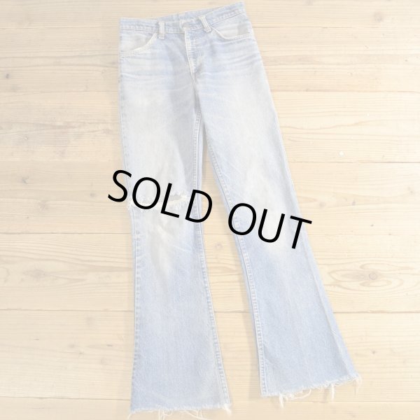 画像1: Levi's リーバイス 646 ベルボトム デニム ジーンズ 70年代 【W29】 (1)