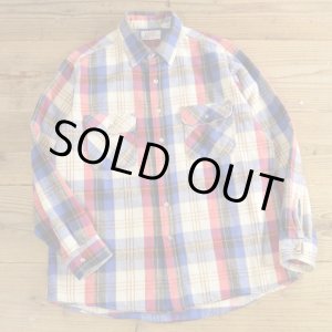 画像: PRIVATE PROPERTY Heavy Flannel Shirts MADE IN USA 【Large】
