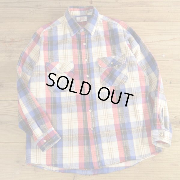 画像1: PRIVATE PROPERTY Heavy Flannel Shirts MADE IN USA 【Large】 (1)