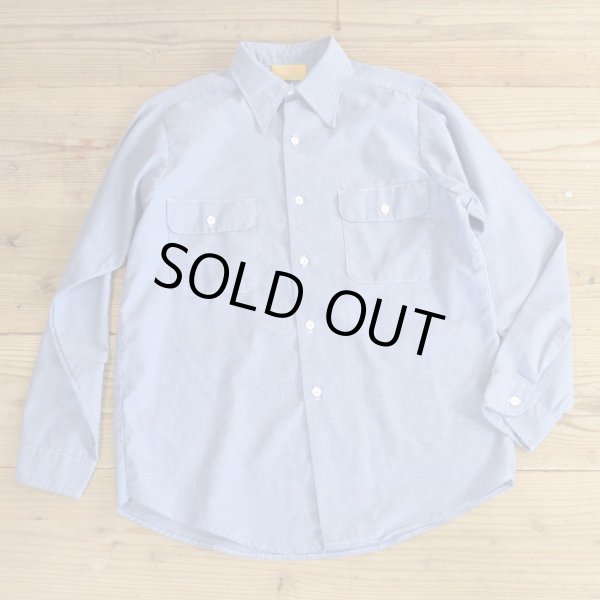 画像1: BIG YANK Chambray Work Shirts MADE IN USA 【Medium】 (1)