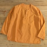 画像: Unknown No Collar Pullover Shirts 【Small】